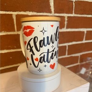 Flawless Latina Mug with Bamboo Lid
